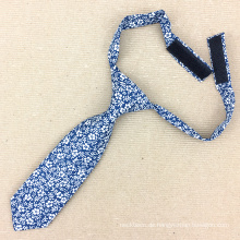 Bedruckte Baumwolle Floral Mini Fasteners Klettverschluss Baby Kinder Krawatten